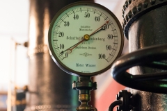 Historisches Wasserwerk Augsburg Manometer