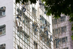 Hongkong Bambusgerüst