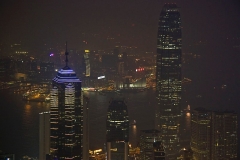 Hongkong Nacht am Victoria Peak