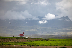 Snaefellsnes Landschaft mit Kirche