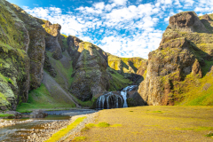Stjórnarfoss Wasserfall