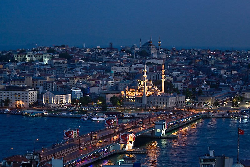 Istanbul Galata Brücke