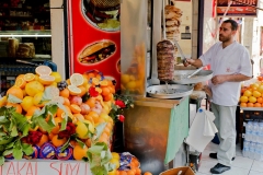Istanbul Straßenrestaurant Karaköy