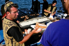 Istanbul Fischverkäufer Eminönü
