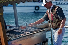 Istanbul Fischverkäufer Eminönü
