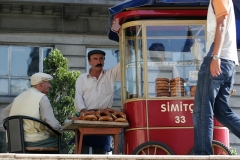 Istanbul Straßenverkäufer