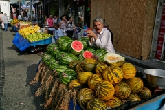 Istanbul Melonenverkäufer in Üsküdar