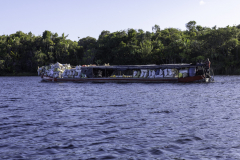 Madagaskar-Frachtboot