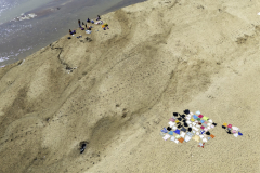 großer Waschtag am Fluß