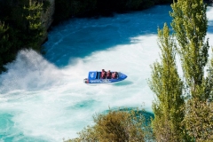 neuseeland, Huka Falls, Jetboat