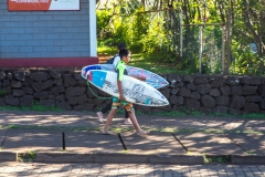 Osterinsel Surfer