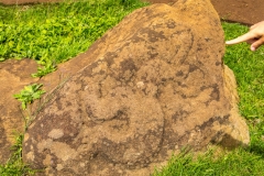 Osterinsel Petroglyph