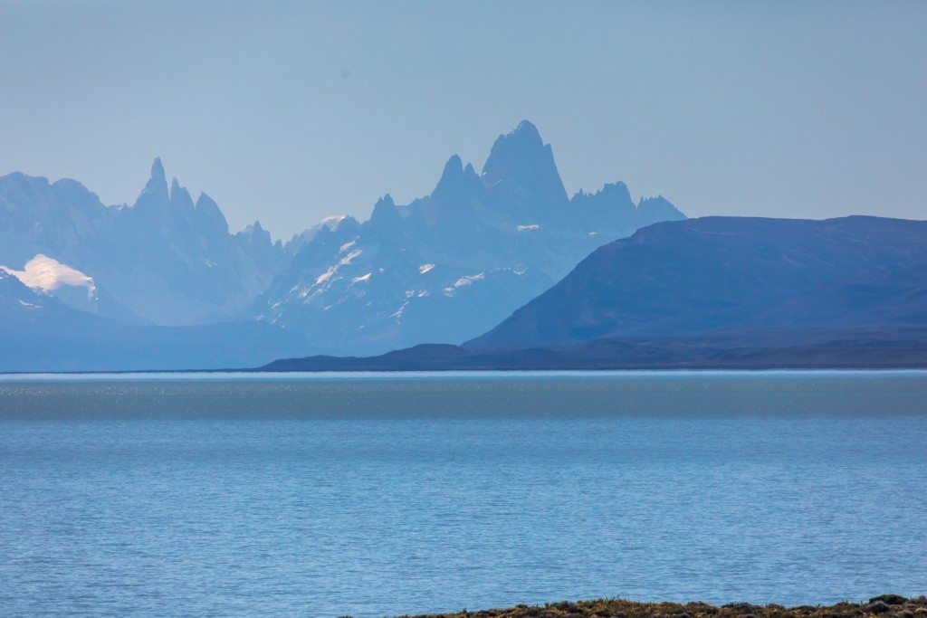 Lago Argentino mit Mount Fitzroy