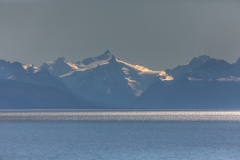 Lago Argentino mit Andenkette