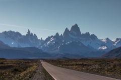 Ruta 40 mit Mount Fitzroy