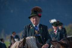Reiter in Tracht