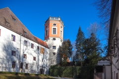 Handwerkerhof mit Kastenturm Augsburg