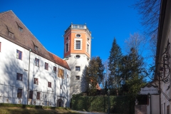 Handwerkerhof mit Kastenturm Augsburg