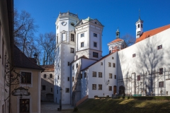 Handwerkerhof mit Wassertürmen und Brunnenmeisterhaus Augsburg