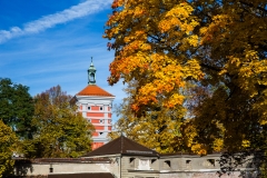 Rotes Tor mit Wallanlage Augsburg
