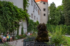 Kastenturm im Handwerkerhof Augsburg